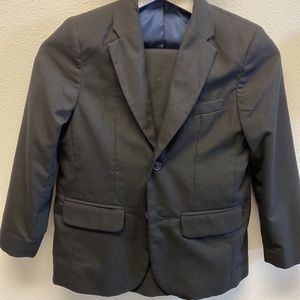 Kids Black Dress Suit